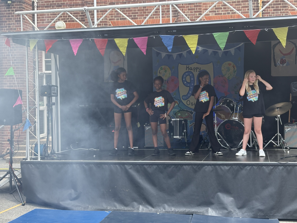 GGOATS Take To The Stage at Osidge Primary School's 90th Birthday Festival